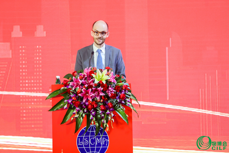 比利时王国驻广州副总领事高卓飞发表致贺词.jpg 比利时王国驻广州副总领事高卓飞发表致贺词.jpg